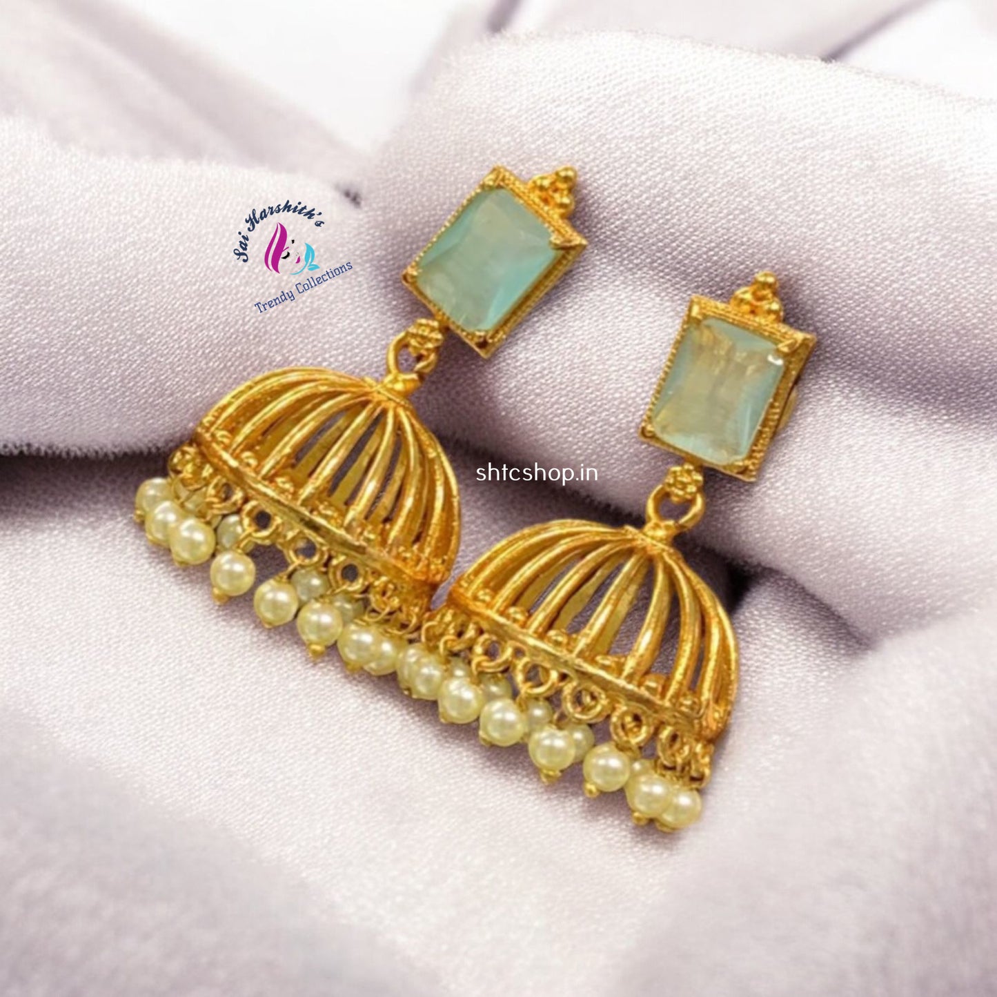 Matte Finish Cute Jumkas - SHTC1034 - Sai Harshith's Trendy Collections