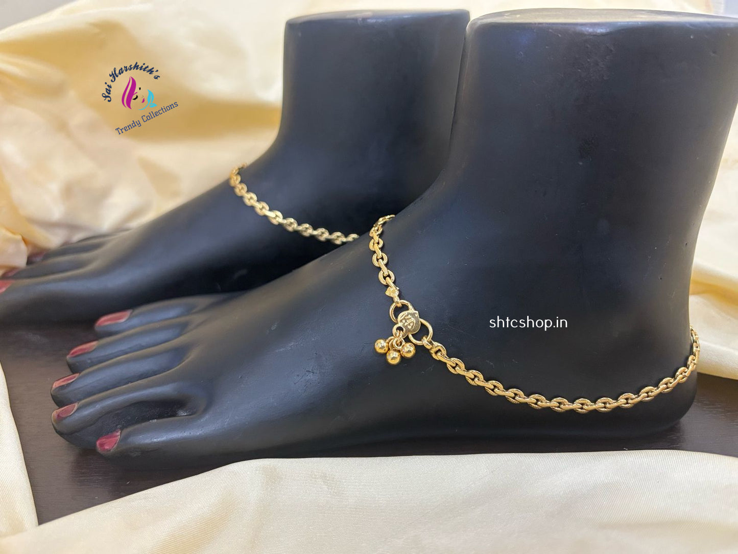 Matte Finish Anklet / Kolusu -SHTC1202