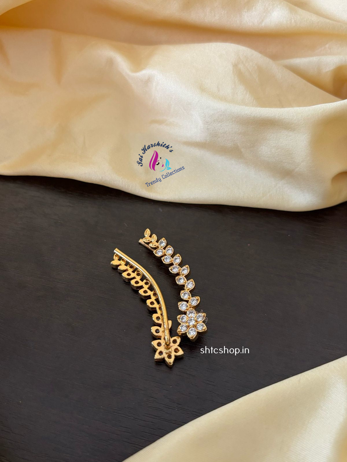Impon / Five Metal Traditional Ear Cuffs back in Trend (Without Jumkas) - SHTC1212