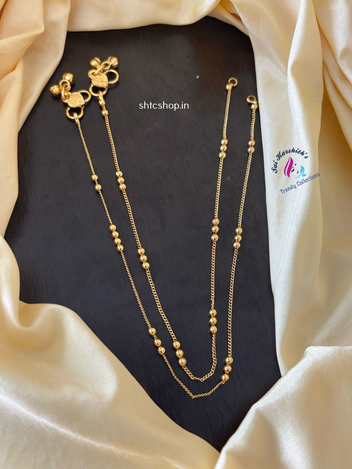 Matte Finish Anklets - SHTC1218 - Sai Harshith's Trendy Collections