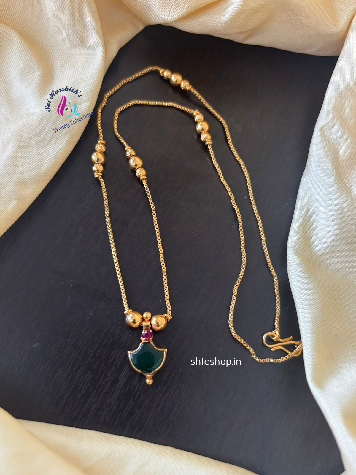Cute Palaka Style Necklace - SHTC1262 - Sai Harshith's Trendy Collections