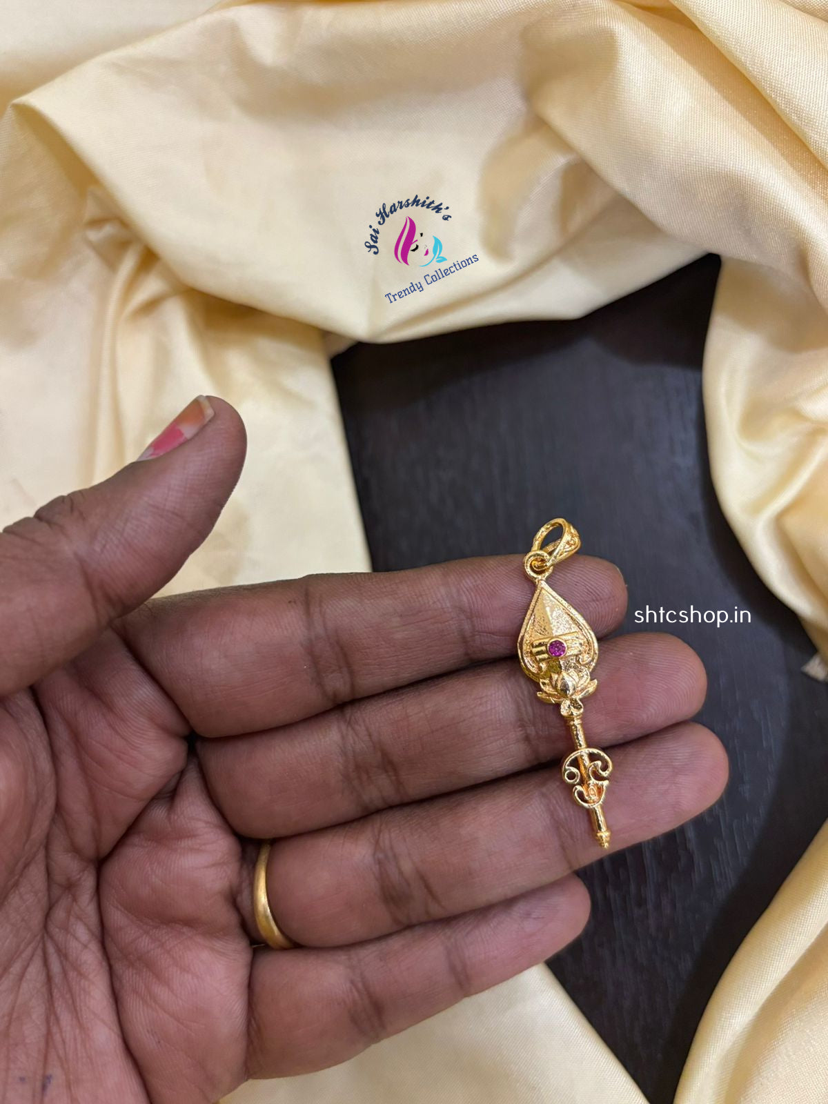 New Design Impon / Five Metal Vel Pendants - SHTC1411 - Sai Harshith's Trendy Collections