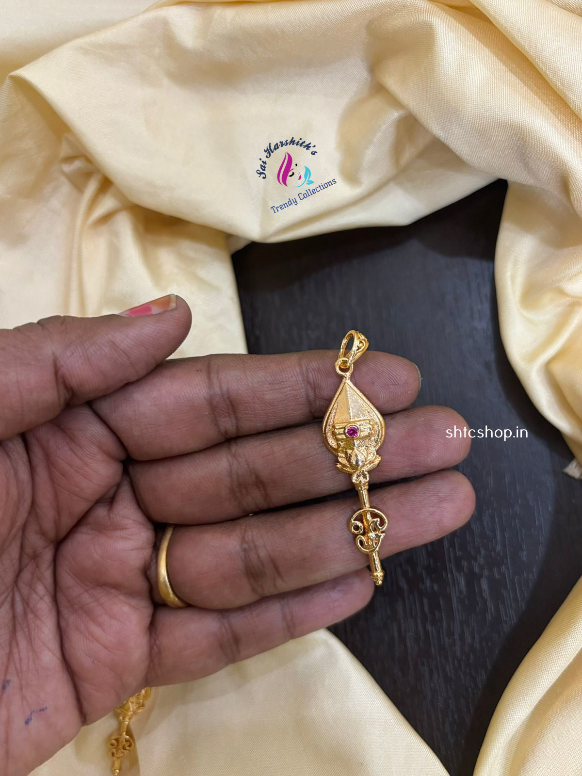 New Design Impon / Five Metal Vel Pendants - SHTC1411 - Sai Harshith's Trendy Collections