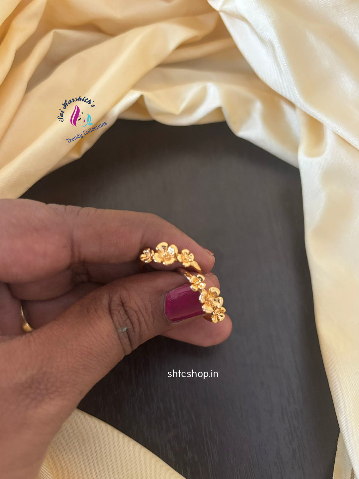 Impon / Five Metal Metti / Toe Rings without Stones - SHTC1419 - Sai Harshith's Trendy Collections