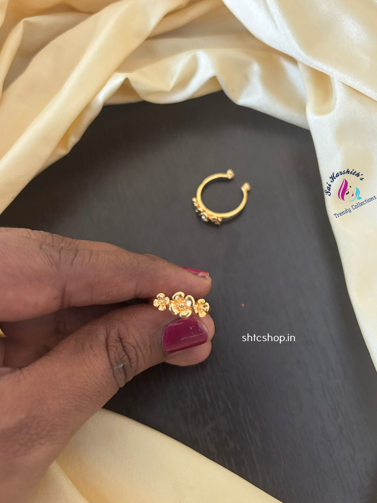 Impon / Five Metal Metti / Toe Rings without Stones - SHTC1419