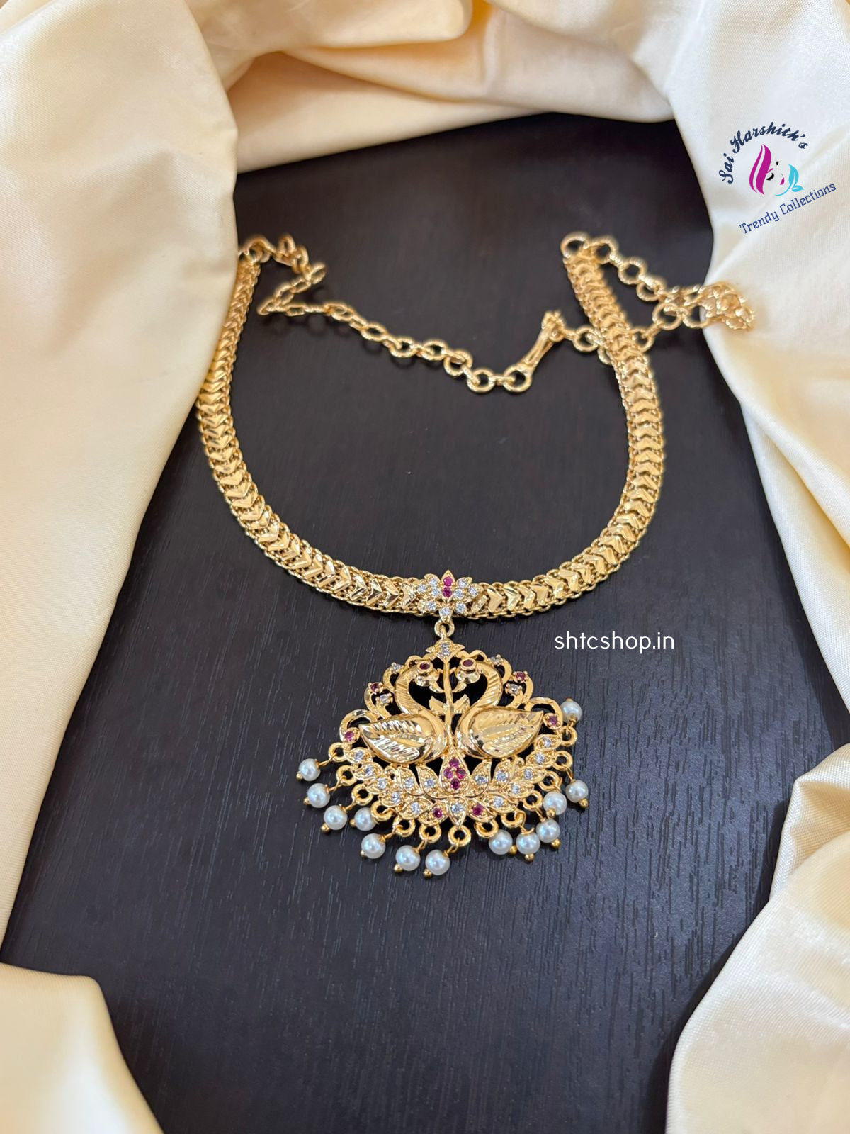 Impon / Five Metal Attial / Necklace - SHTC1422 - Sai Harshith's Trendy Collections