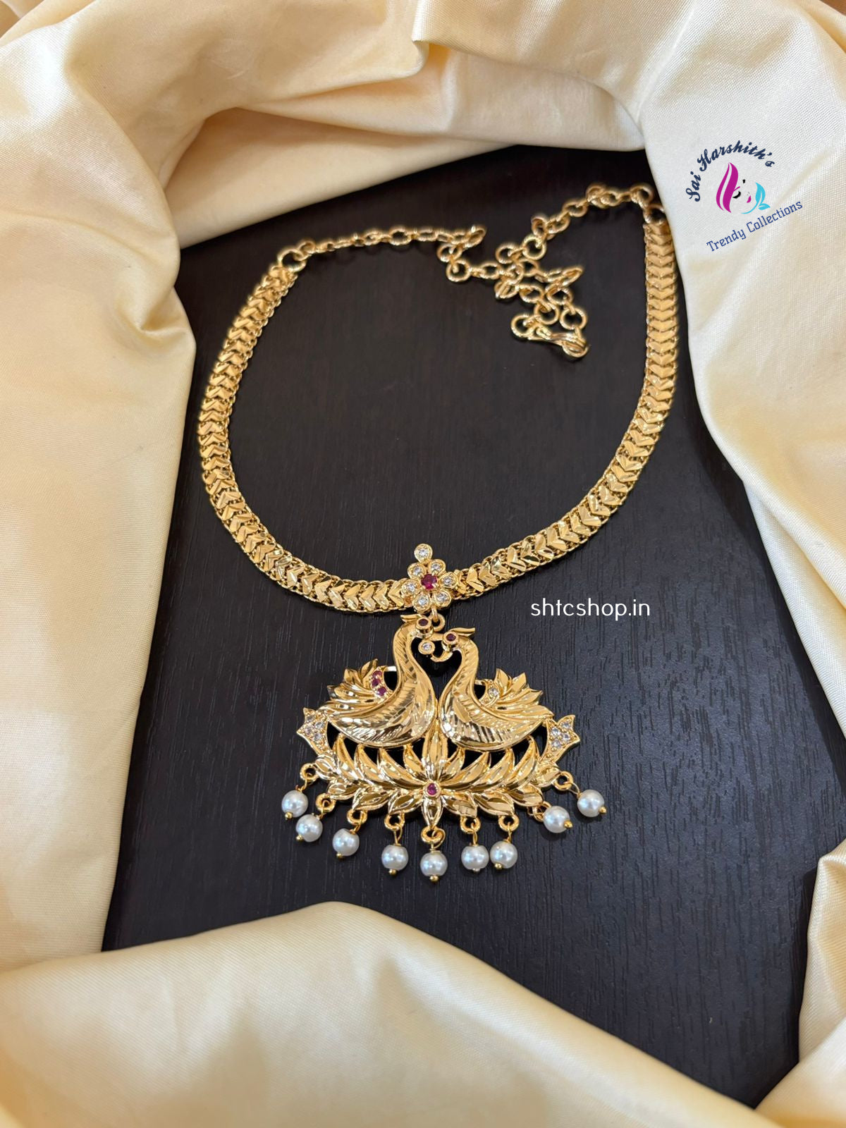 Impon / Five Metal Attial / Necklace - SHTC1424 - Sai Harshith's Trendy Collections