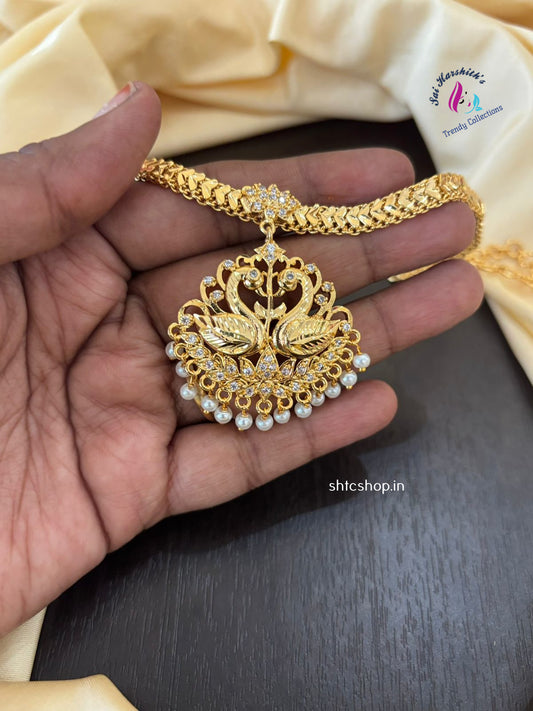 Impon / Five Metal Attial / Necklace - SHTC1426 - Sai Harshith's Trendy Collections