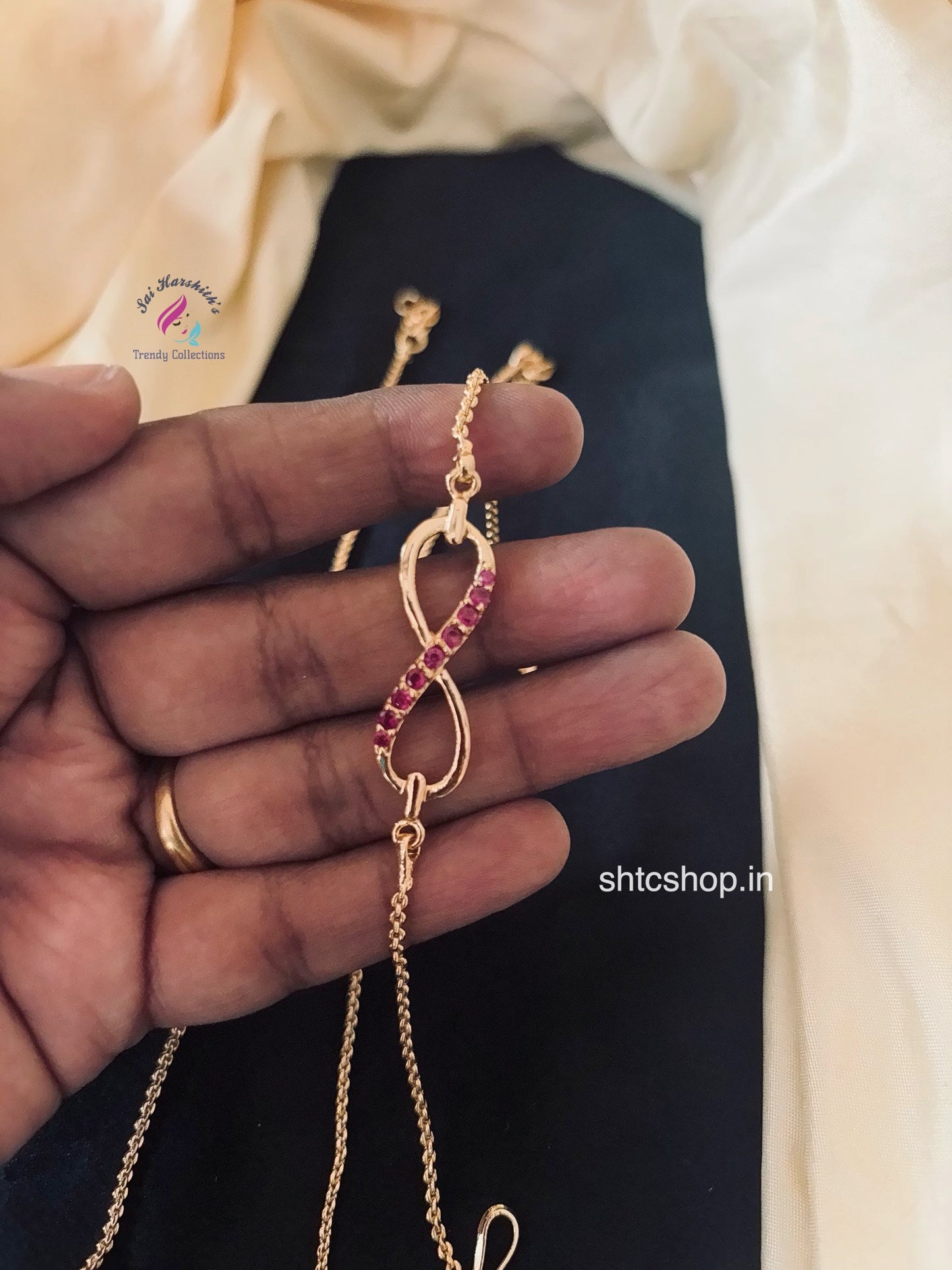 Five Metal Premium Quality Infinity Bracelet - SHTC1665