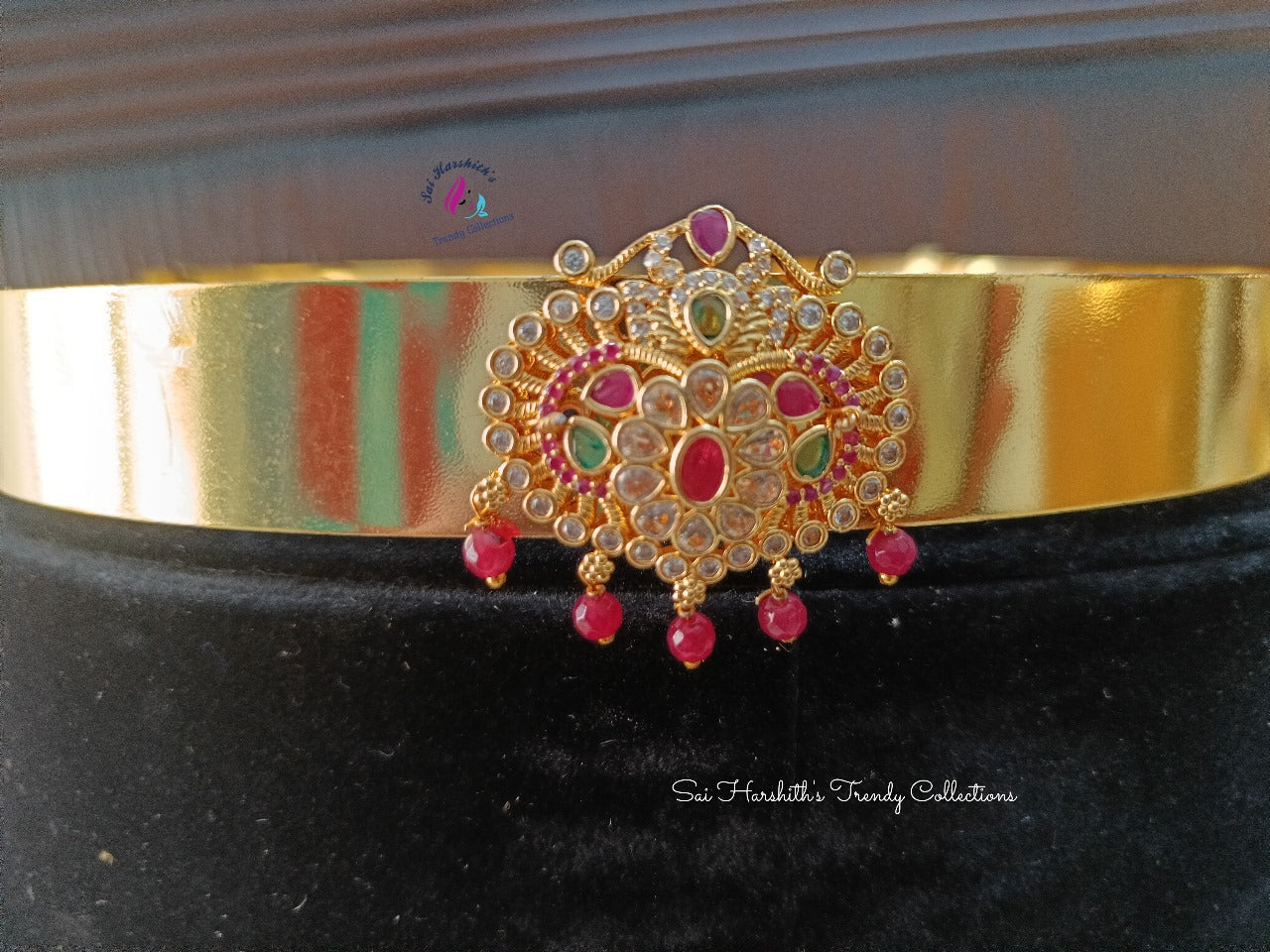 Gold Finish Hipbelt - SHTC194 - Sai Harshith's Trendy Collections