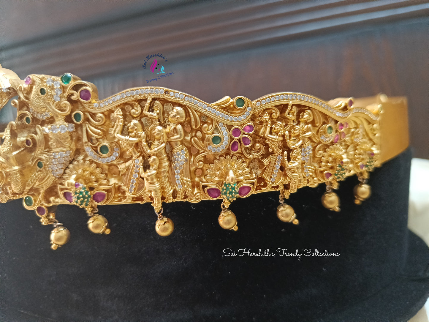 Meenatchi Sundareswarar Hipbelt - SHTC201 - Sai Harshith's Trendy Collections