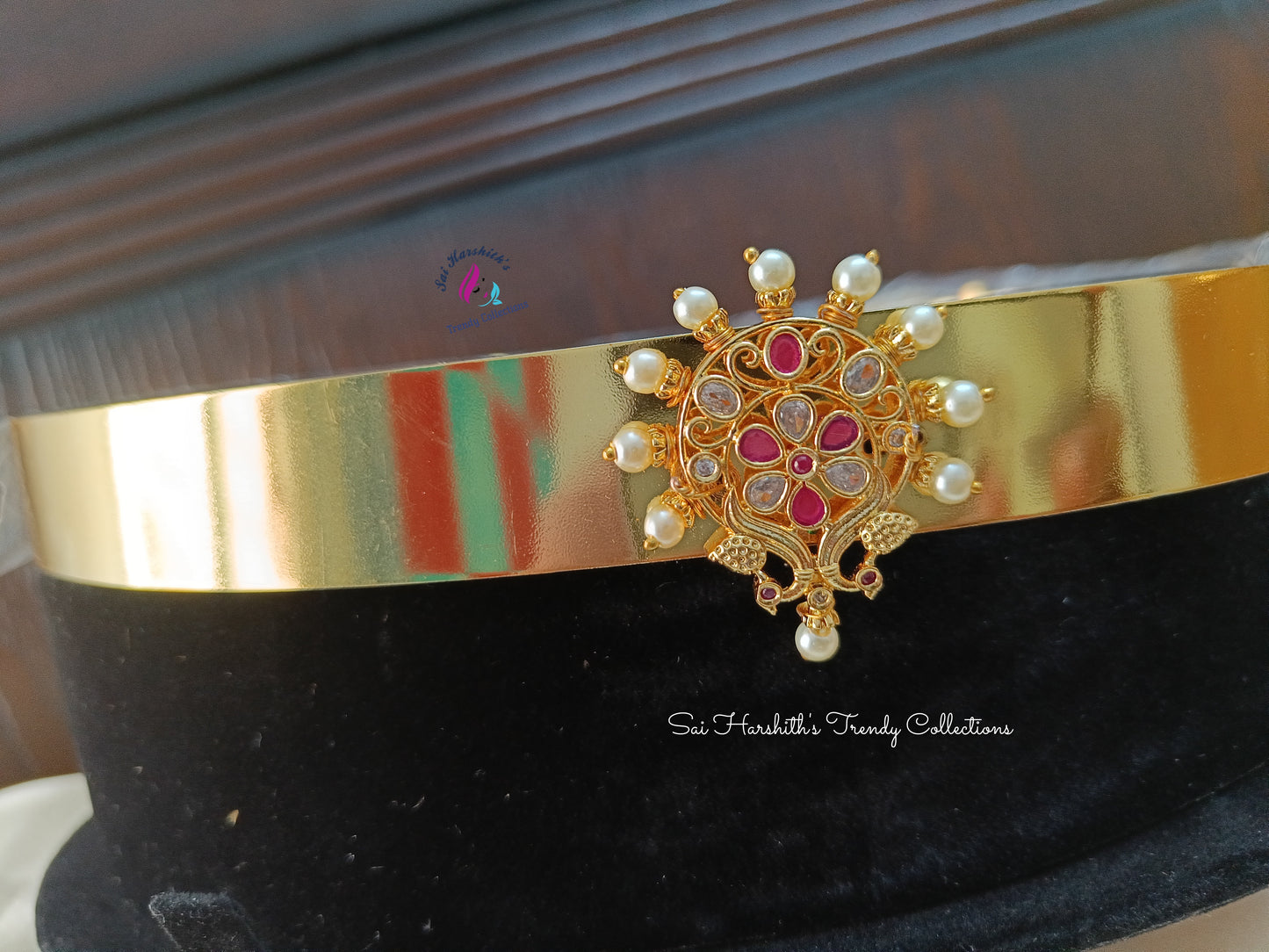 Gold Finish Hipbelt - SHTC206 - Sai Harshith's Trendy Collections
