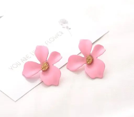 Korean Style New Flower Earrings - KE334 - Sai Harshith's Trendy Collections