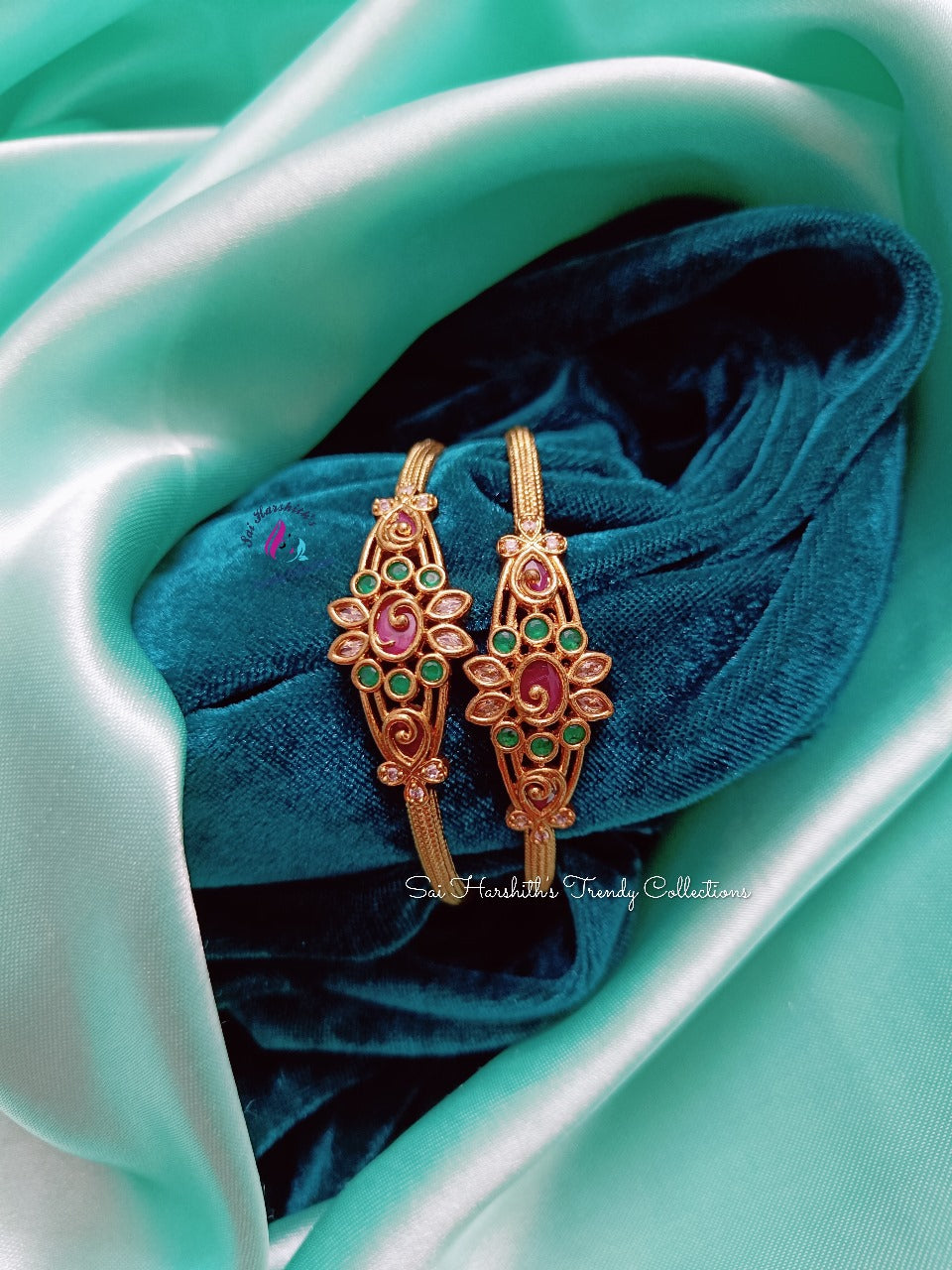 Trendy Matte FInish Bangles - SHTC348 - Sai Harshith's Trendy Collections