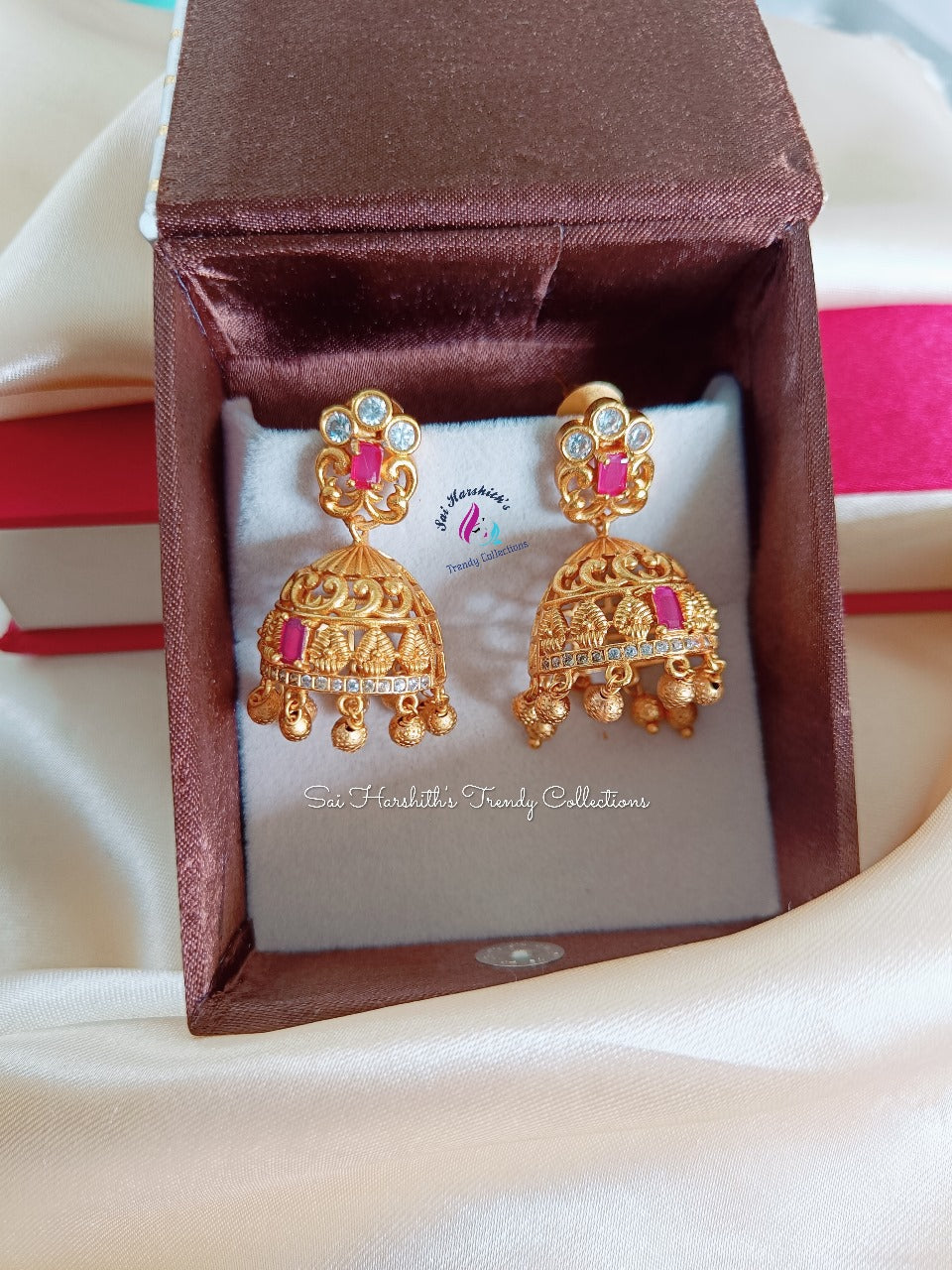 Sizling Matte Jumkas - SHTC359 - Sai Harshith's Trendy Collections