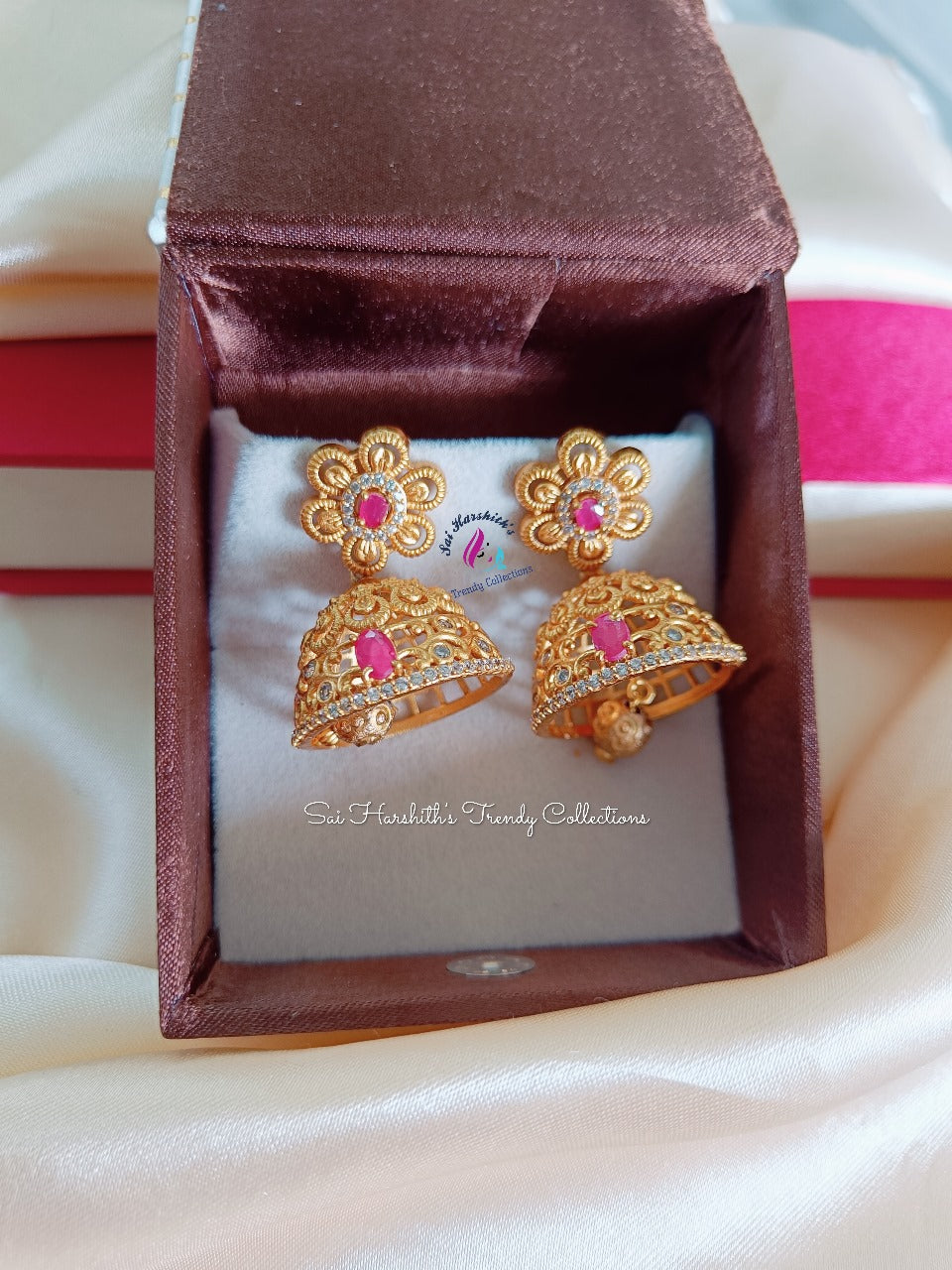 Sizling Matte Jumkas - SHTC361 - Sai Harshith's Trendy Collections