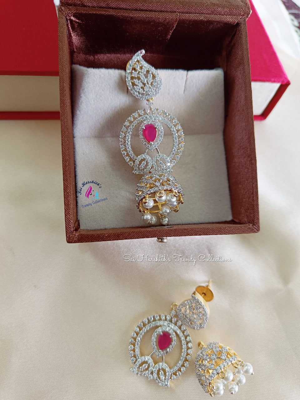 3 in AD Jumkas - SHTC373 - Sai Harshith's Trendy Collections