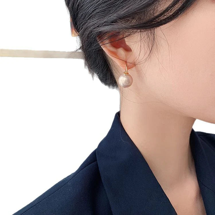 New trend high-end texture earrings - Pink - KE468 - Sai Harshith's Trendy Collections