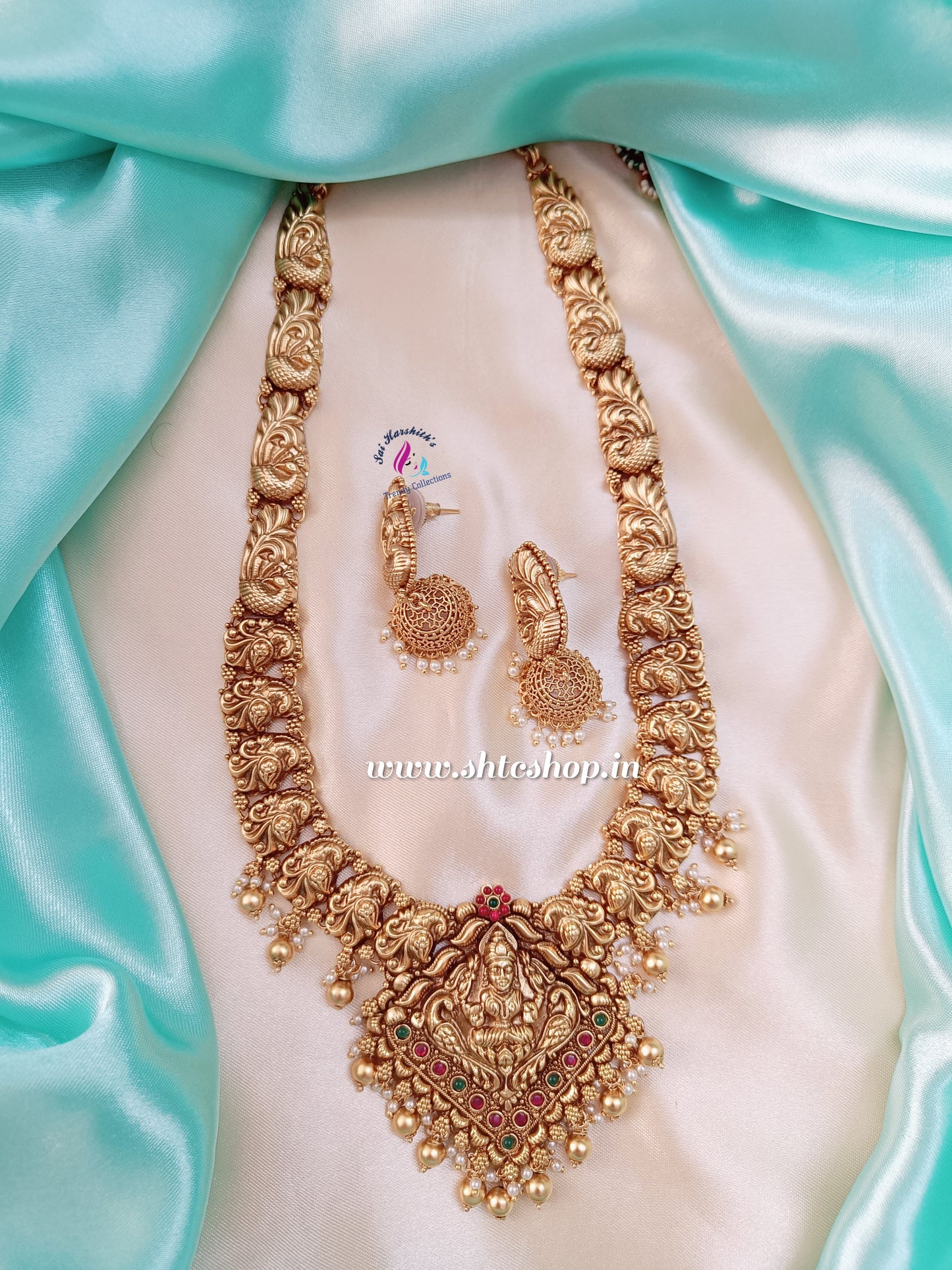 Temple Set Haram - SHTC487 - Sai Harshith's Trendy Collections