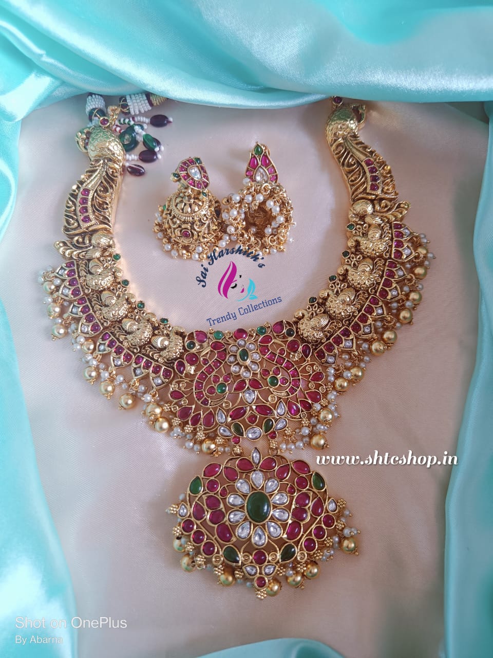 Trending Kempu Necklace - SHTC528 - Sai Harshith's Trendy Collections