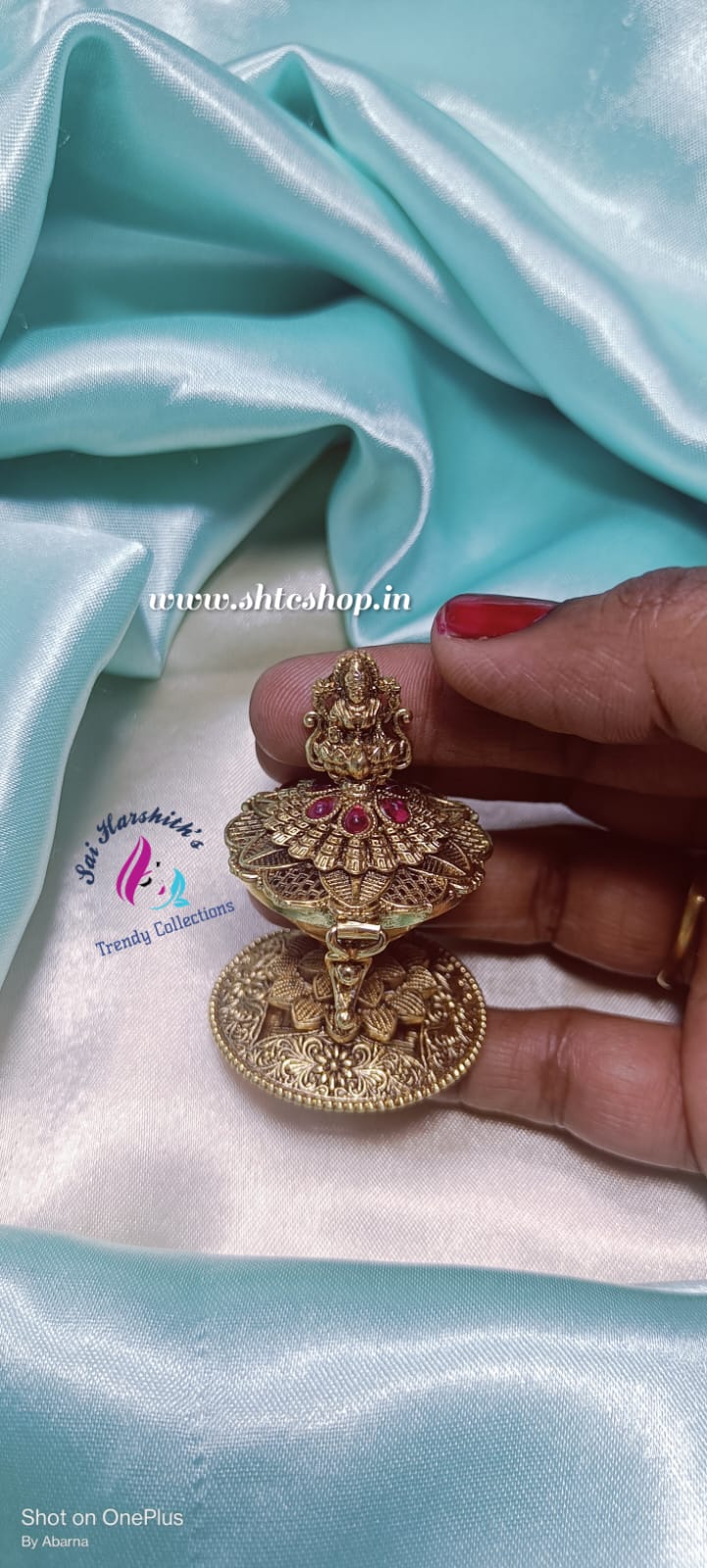 Timeless Grace Matte Finish Kumkum Box - SHTC622 - Sai Harshith's Trendy Collections