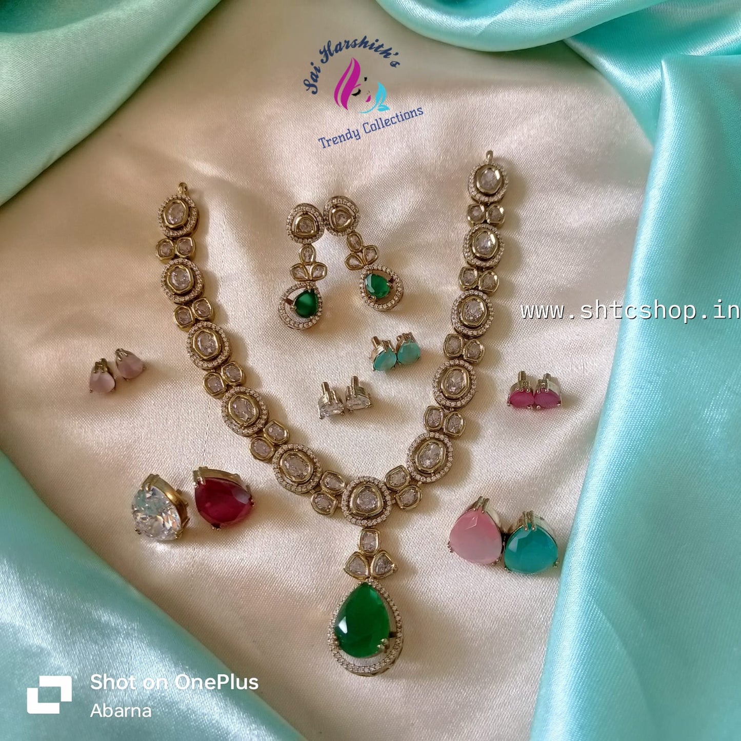 5 in 1 - Changable Victorian Necklace - SHTC696 - Sai Harshith's Trendy Collections