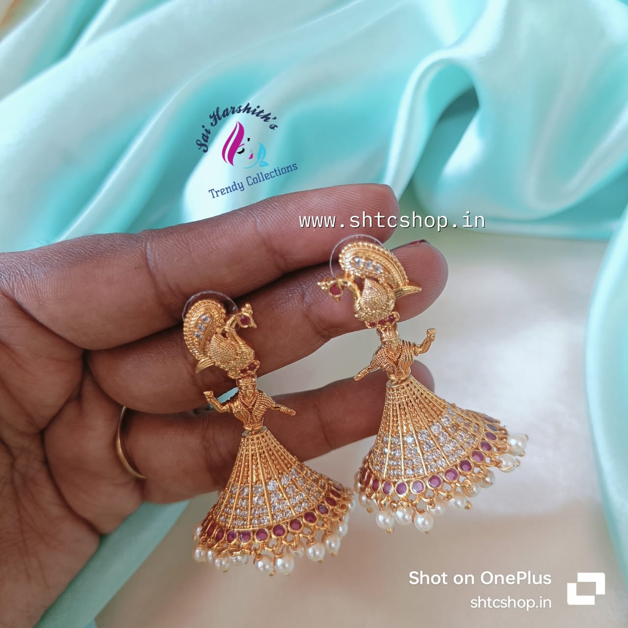 Trendy Butta Bomma Earrings - SHTC734 - Sai Harshith's Trendy Collections