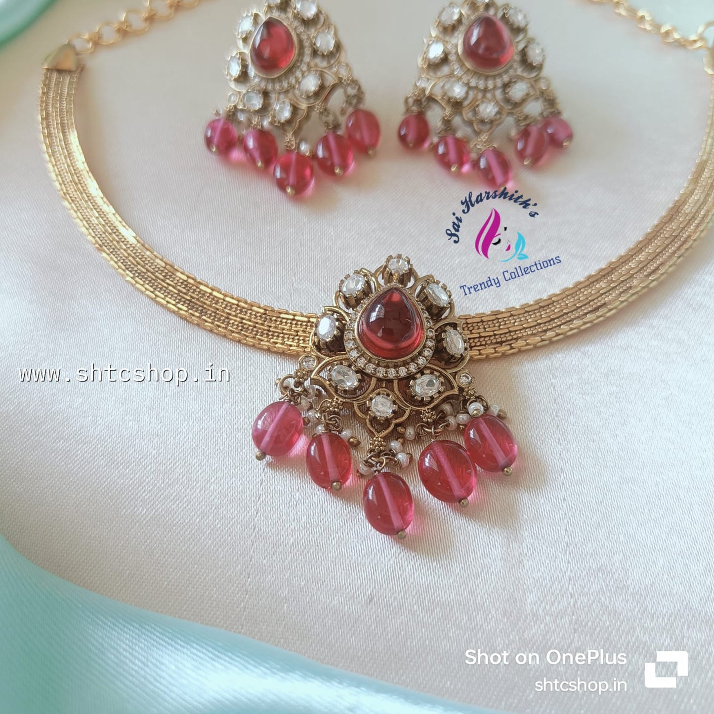 Moissanite Jewelry Set - SHTC743