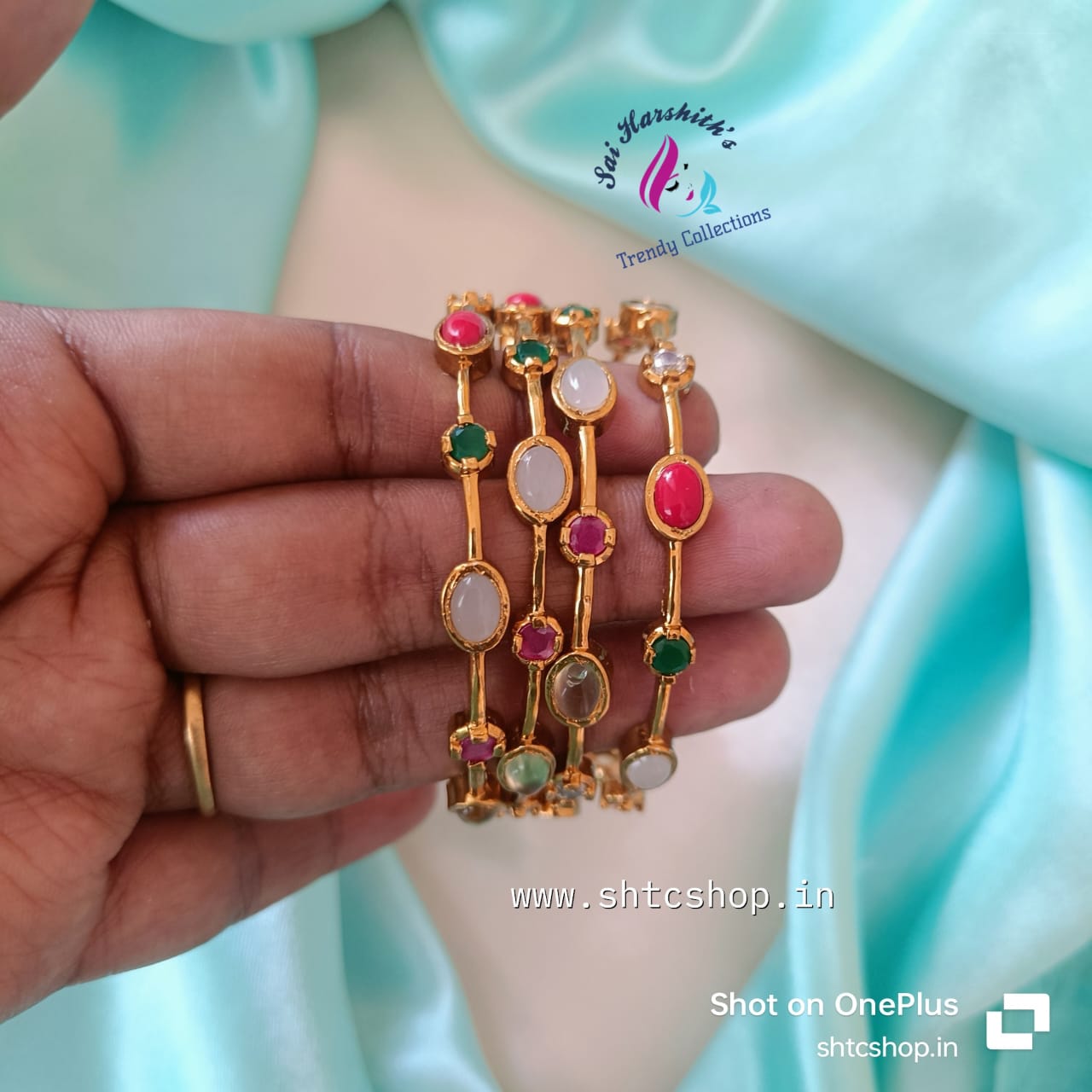 Navarathna Bangles - SHTC772 - Sai Harshith's Trendy Collections