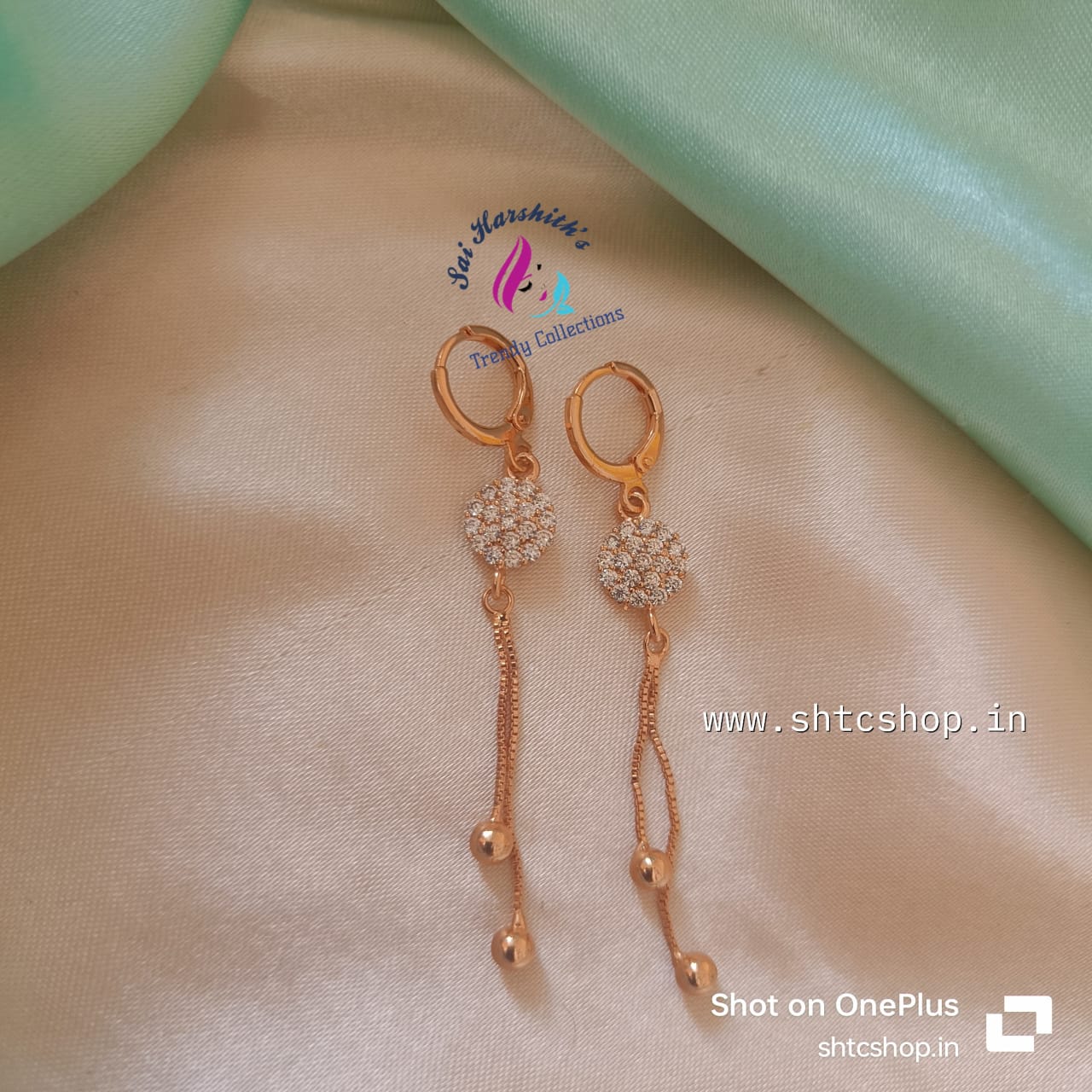 Daily wear earrings - SHTC780 - Sai Harshith's Trendy Collections