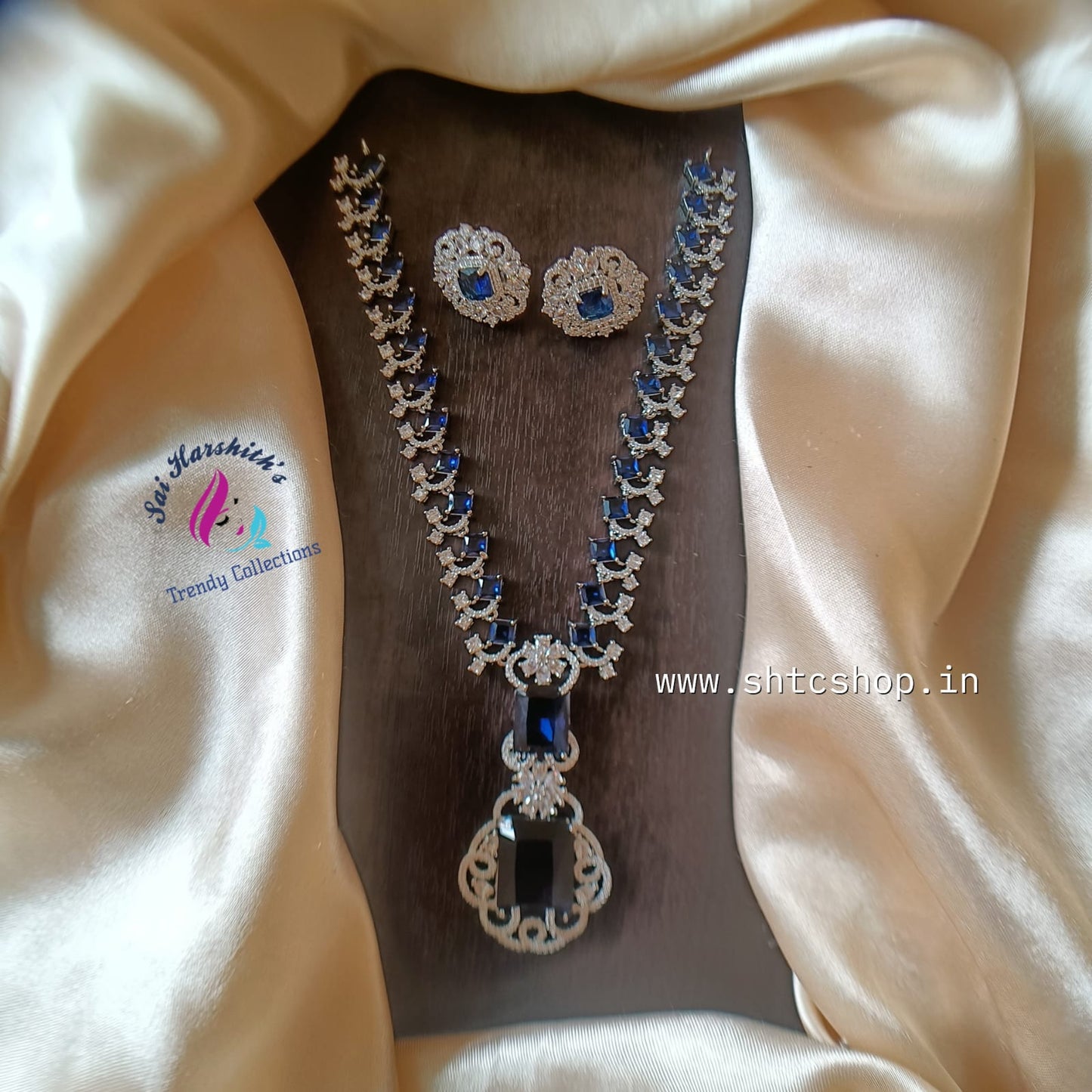 Nita Ambani Inspired Short Necklace - SHTC826 - Sai Harshith's Trendy Collections