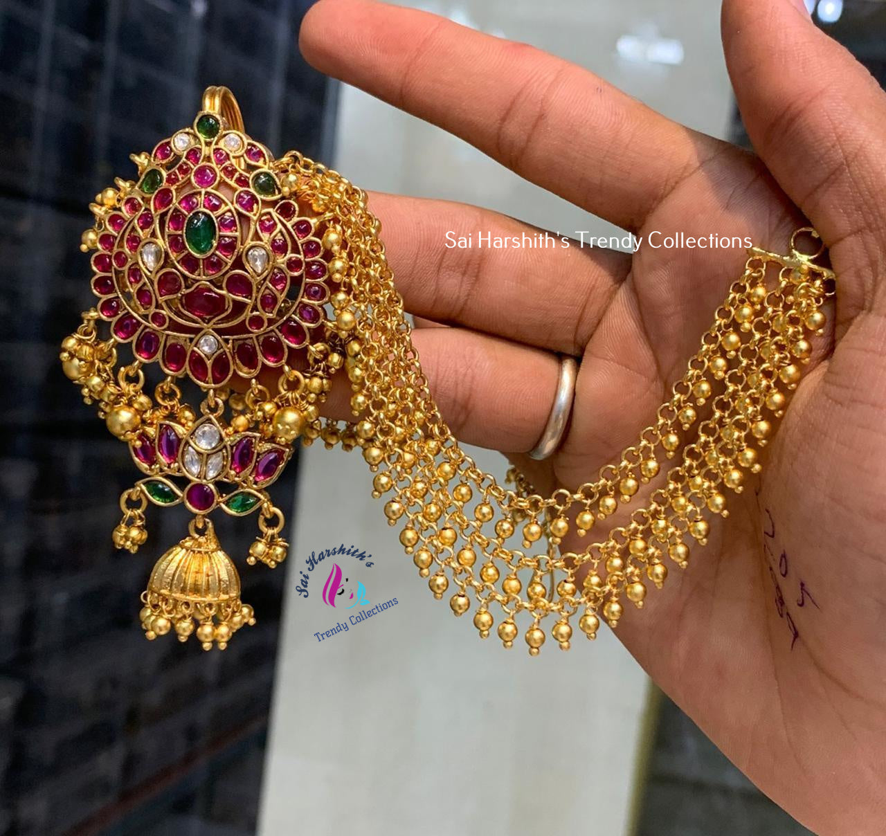 Bahubali Style Hair Accessories - SHTC885 - Sai Harshith's Trendy Collections