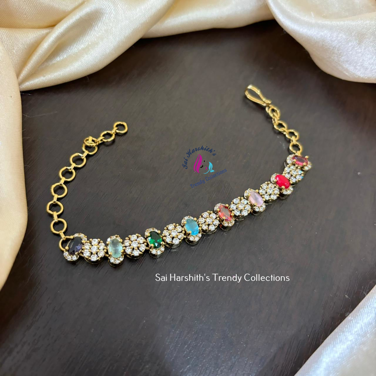 Navarathna Bracelet - SHTC897 - Sai Harshith's Trendy Collections