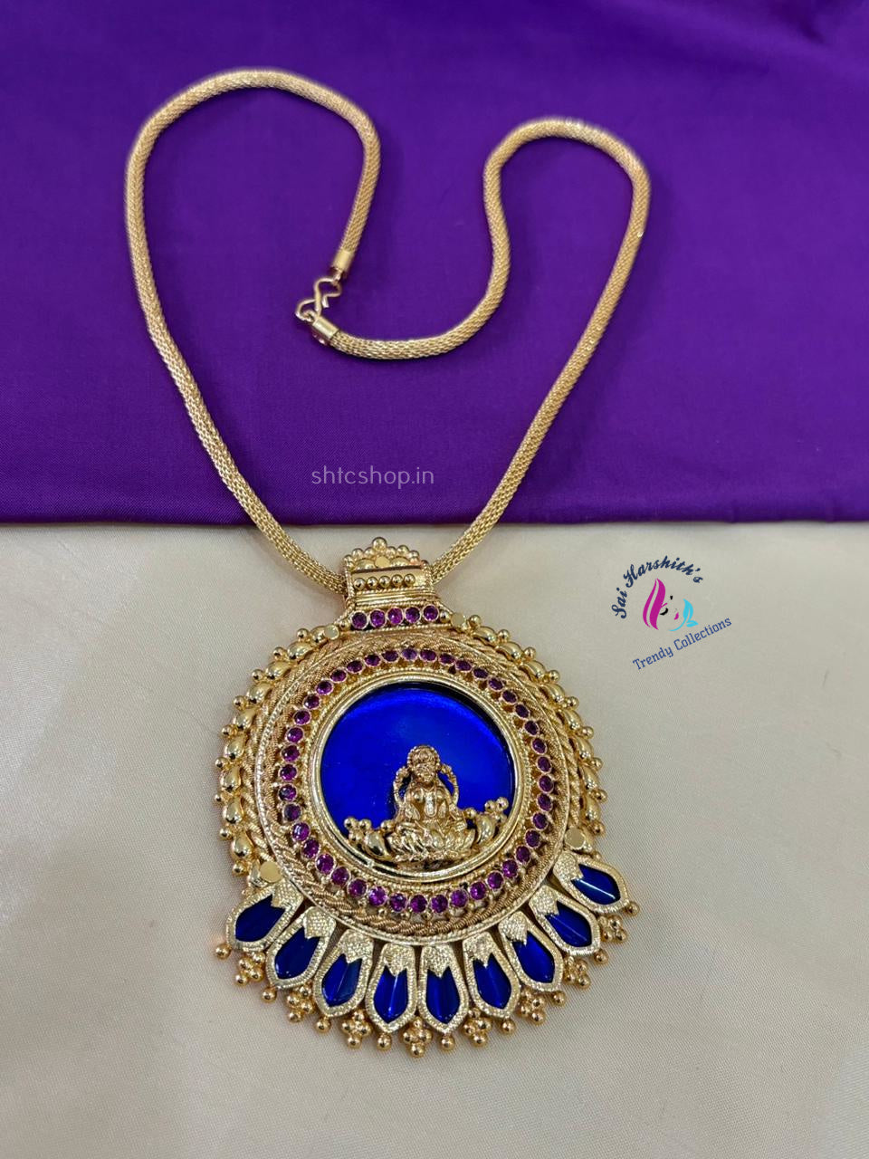 Kerala Style Statement Necklace - SHTC914 - Sai Harshith's Trendy Collections