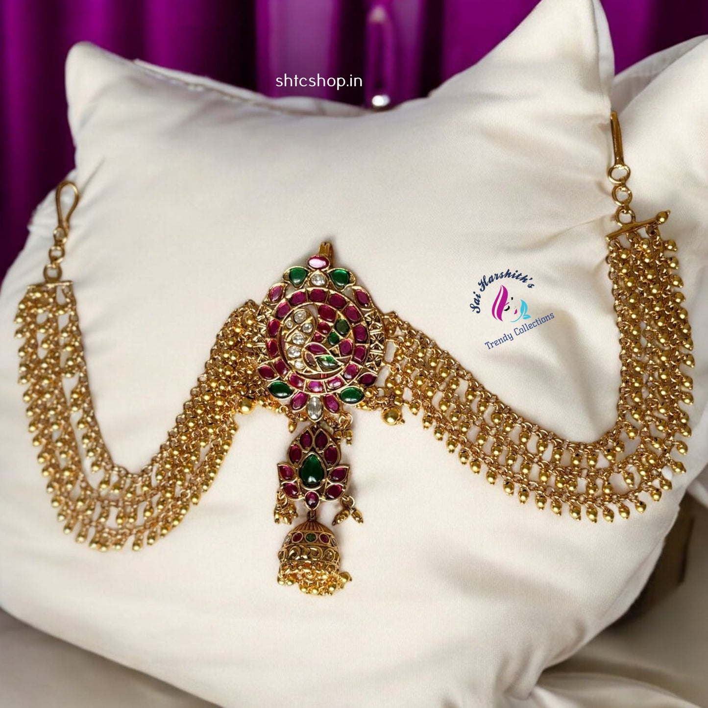 Bahubali Style Hair Accessories - SHTC931 - Sai Harshith's Trendy Collections