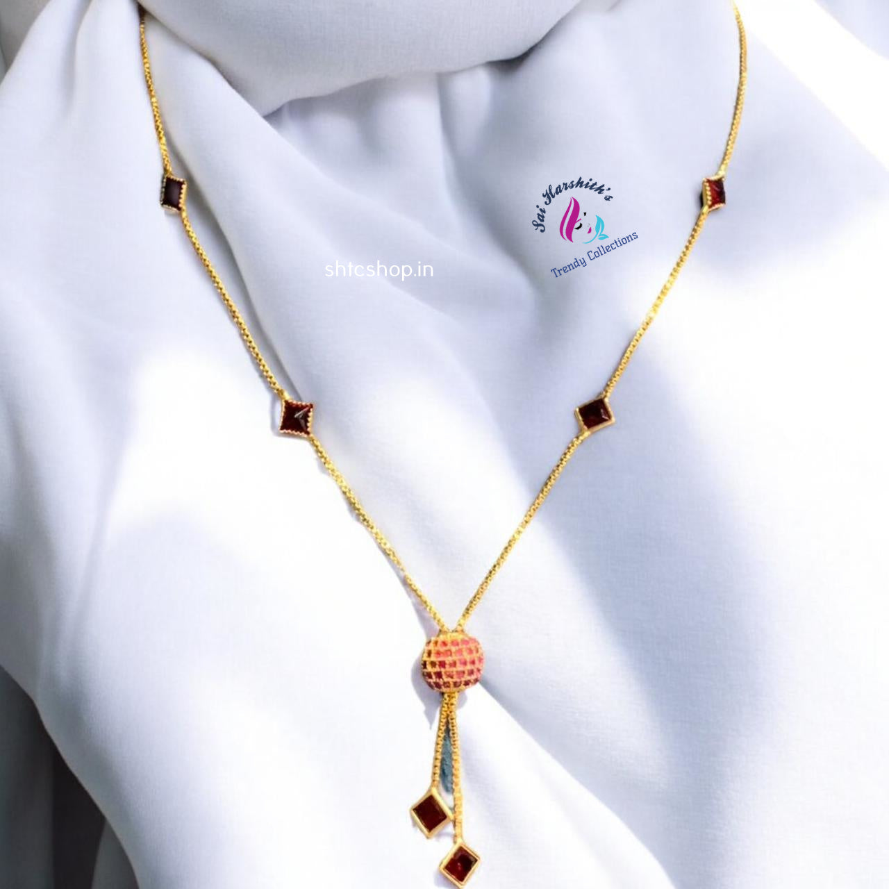 Cute Ball Short Chain - SHTC955 - Sai Harshith's Trendy Collections