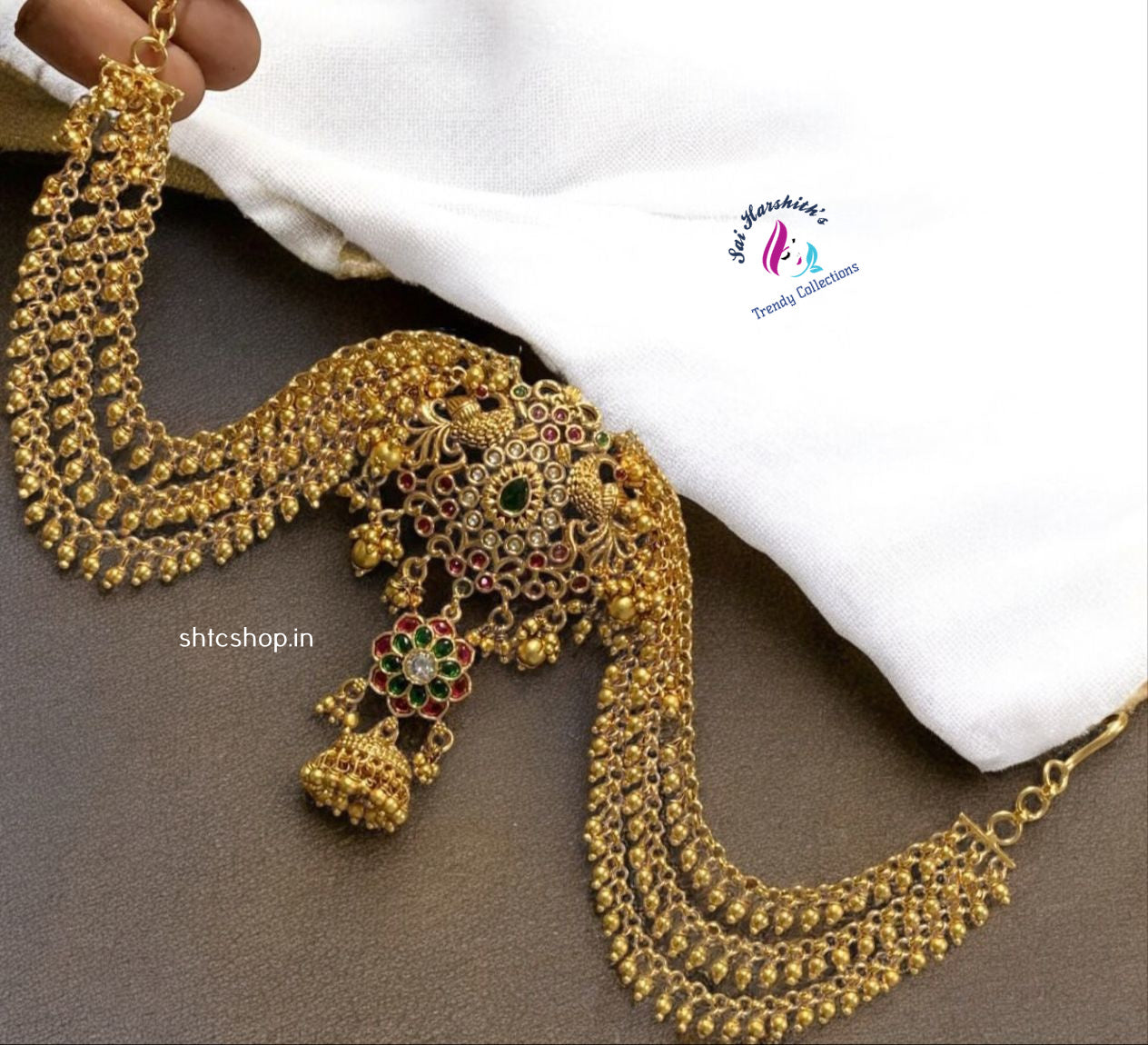 Bahubali Style Hair Accessories - SHTC966 - Sai Harshith's Trendy Collections