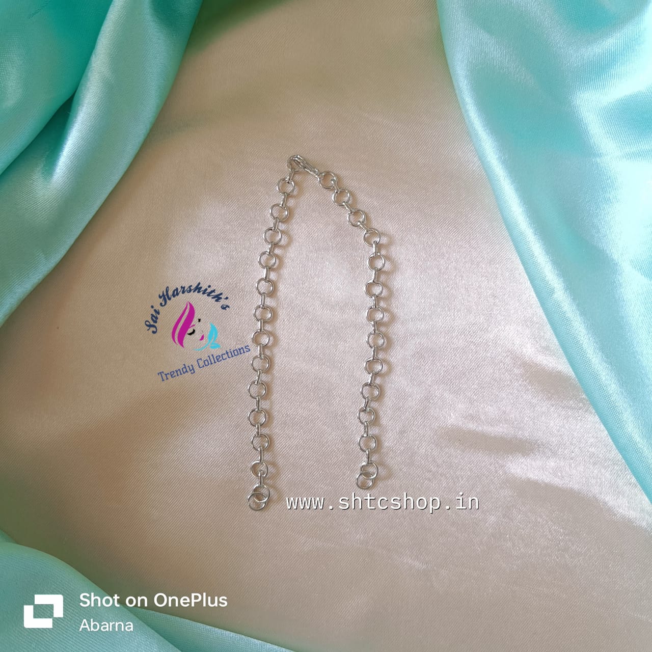 Silver Finish Back Chain - Sai Harshith's Trendy Collections
