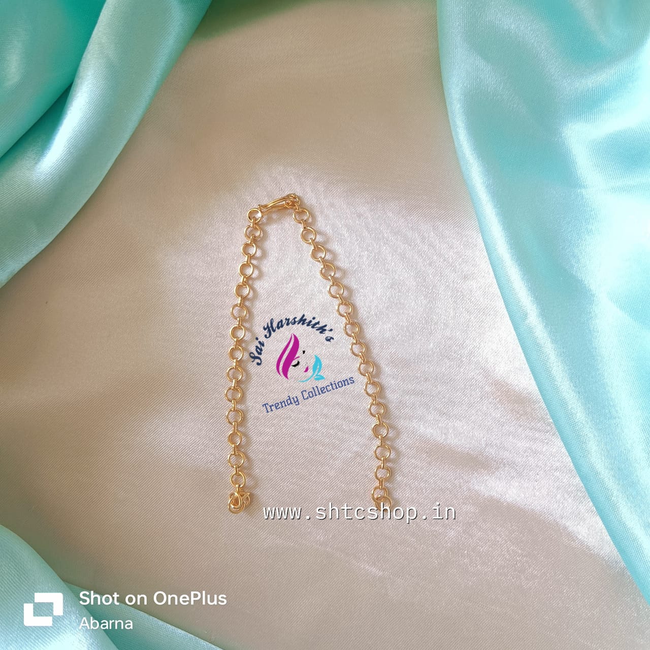 Gold Finish Back Chain - Sai Harshith's Trendy Collections