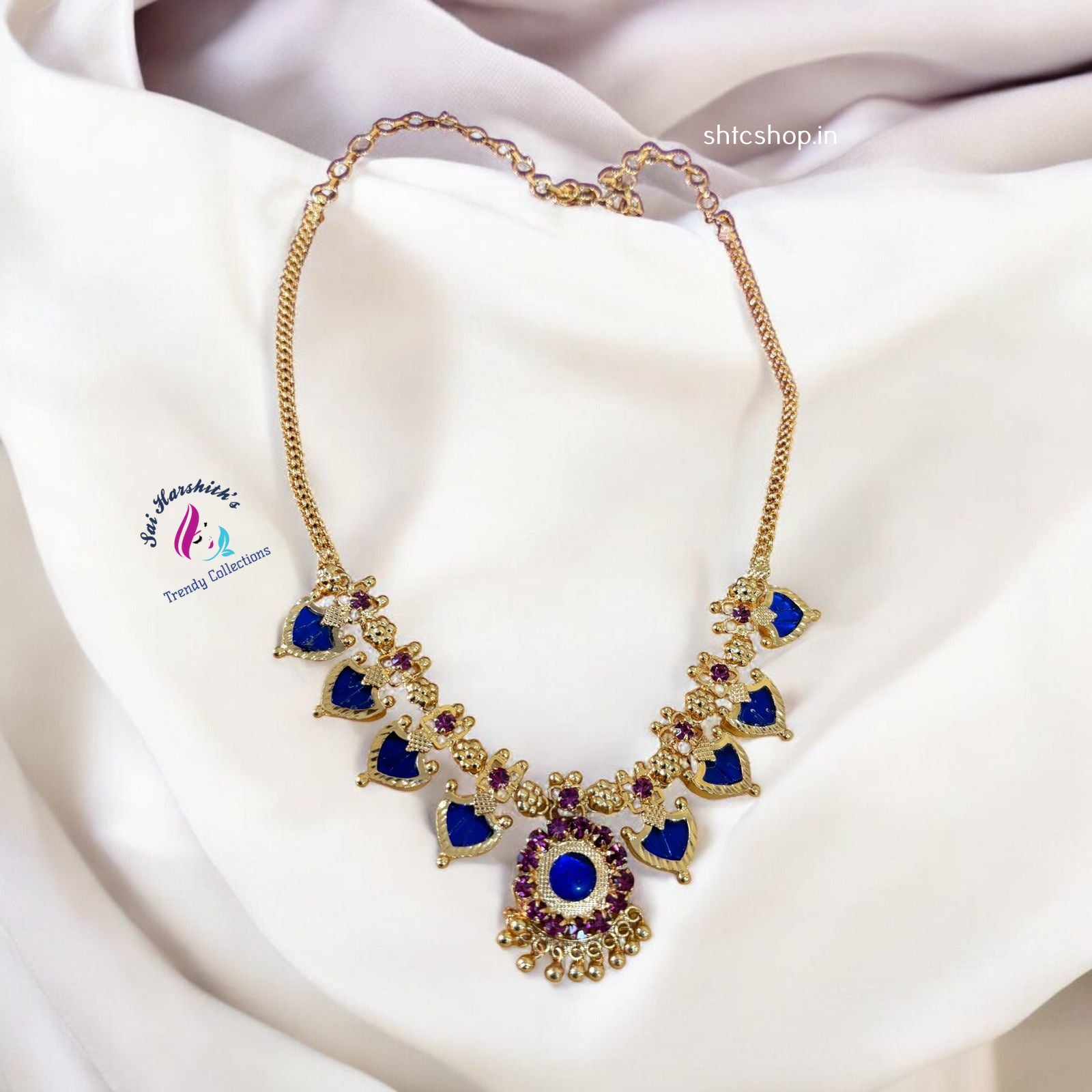 Kerala Style Palaka Necklace - SHTC913 - Sai Harshith's Trendy Collections