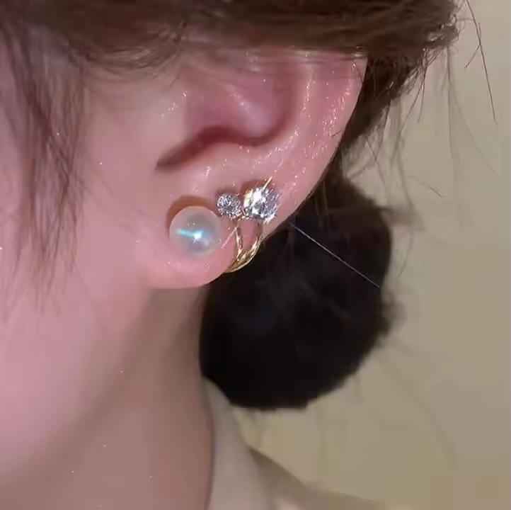 Cute Pearl Princess Stud - KE165 - Sai Harshith's Trendy Collections