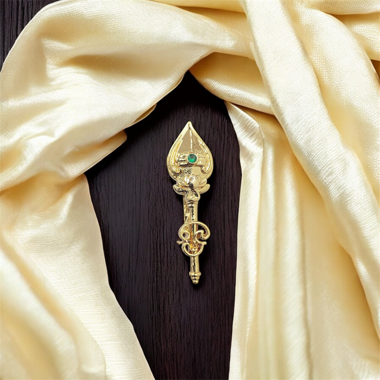 Impon / Five Metal Vel Brooch - SHTC1412