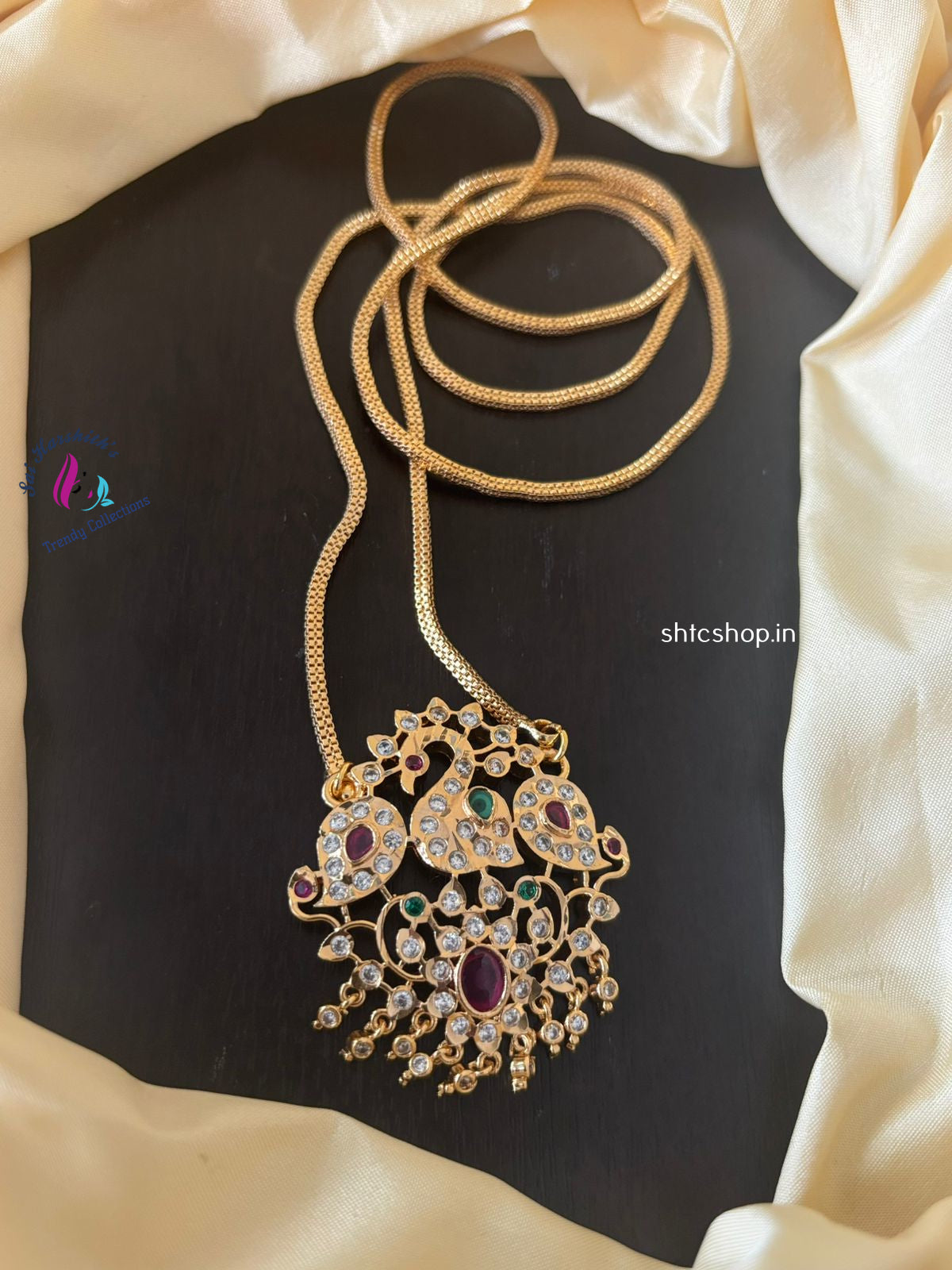 Traditional Impon / Five Metal Pendant with 30 Inches chain - SHTC1250