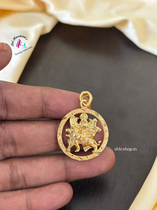 Goddess Durga Pendant - SHTC1307