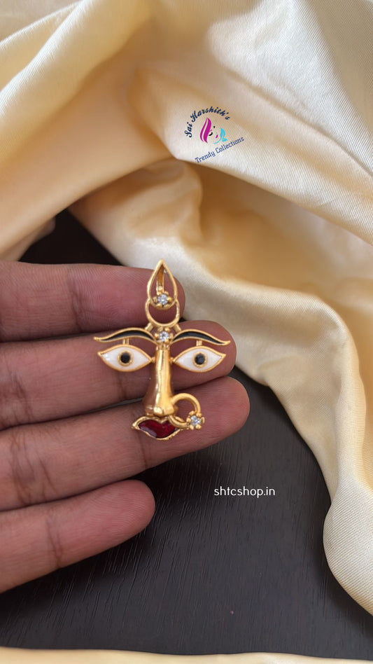 Maa Durga Locket / Pendant - SHTC1337