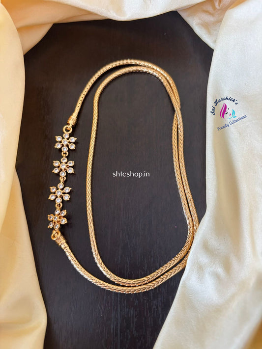 24 inches Impon / Five Metal Mugappu Chain - SHTC1351