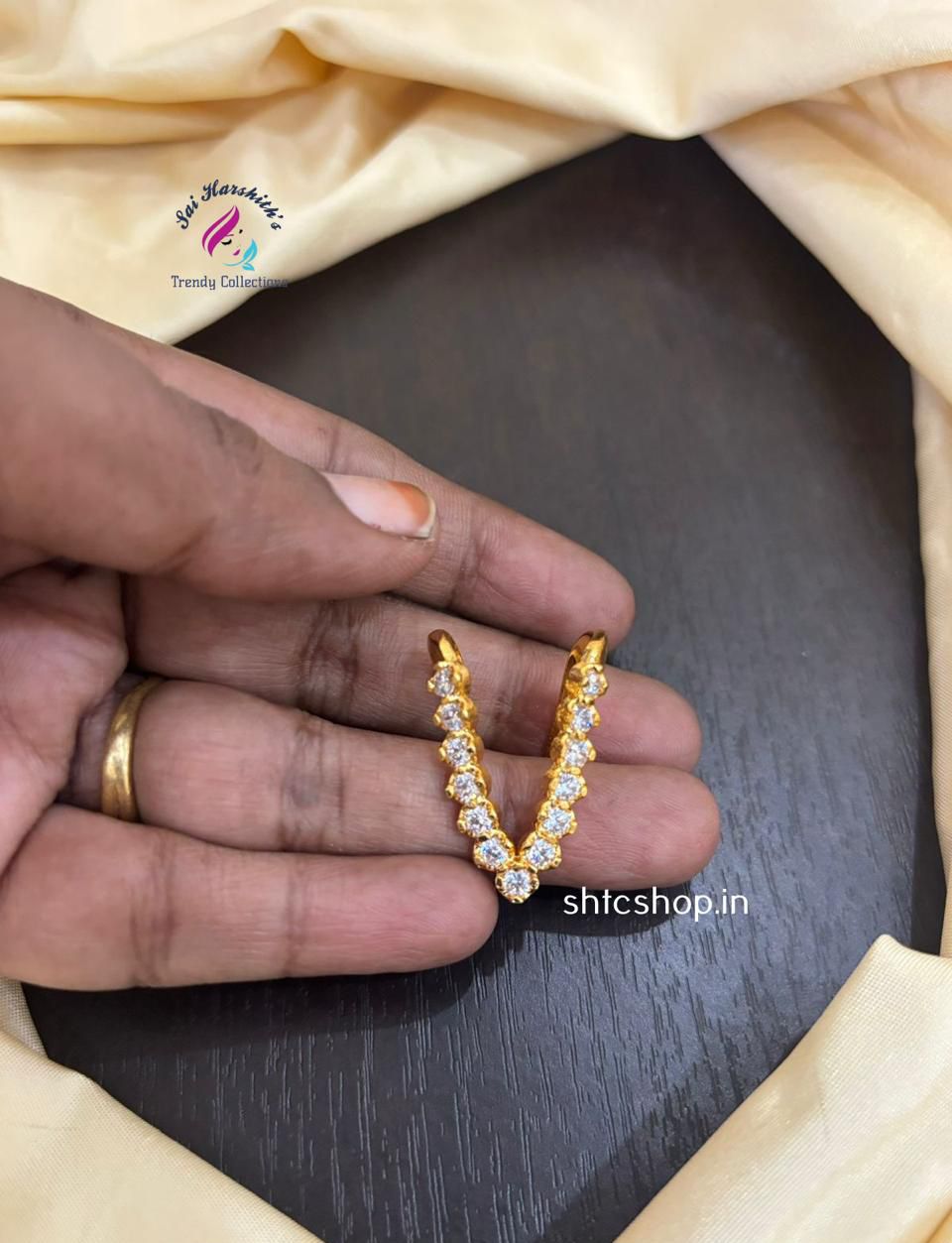 Impon Vangi Rings (White) - SHTC1456