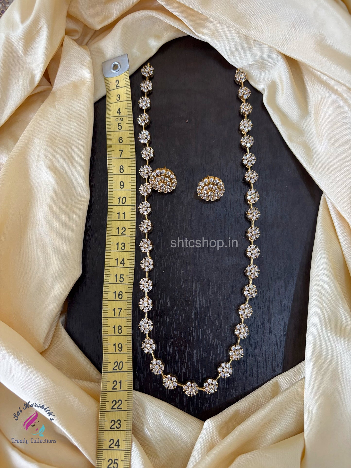 Mid Length AD Stone Matte Finish Haram ( Medium Size) - SHTC1517