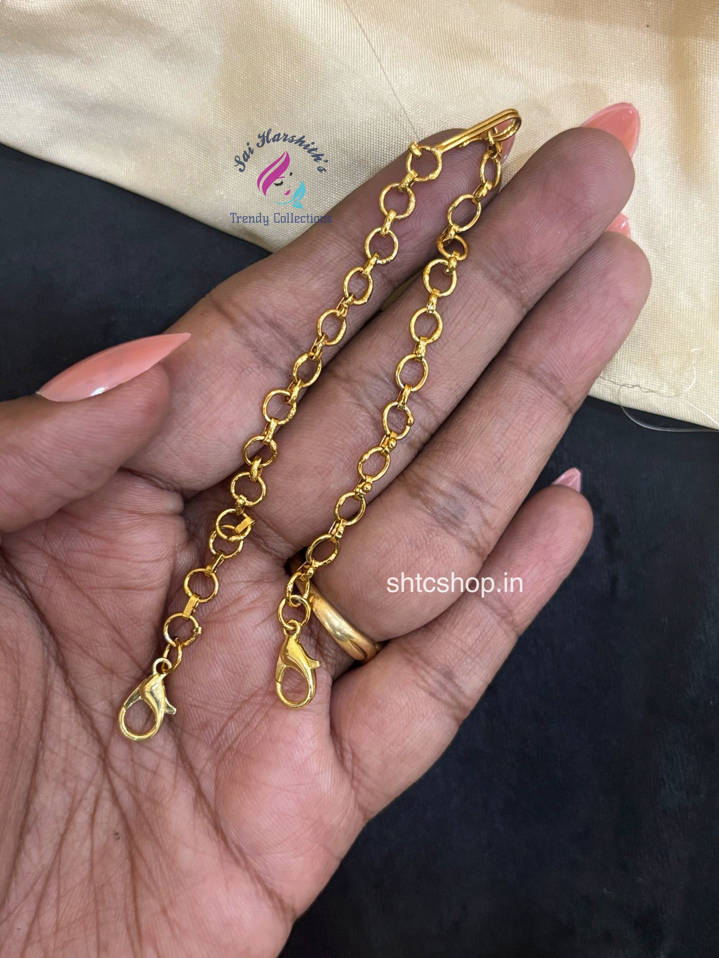 Matte Finish Hook Type Back Chains - SHTC1625