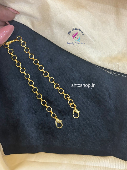 Gold Finish Hook Type Back Chains - SHTC1626